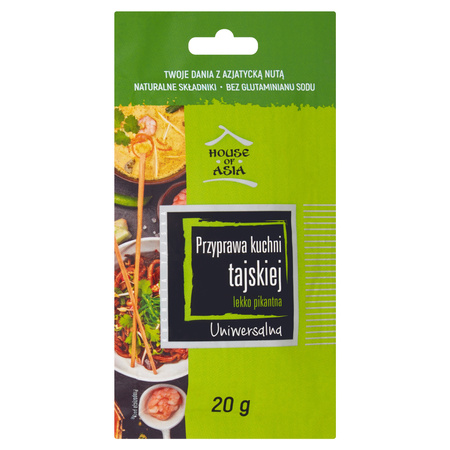 Przyprawa kuchni tajskiej lekko pikantna 20 g