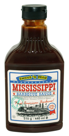 Sos barbecue słodko-łagodny 510 g Mississippi