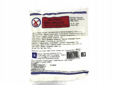 Mąka ryżowa WMILL 400g Tajlandia
