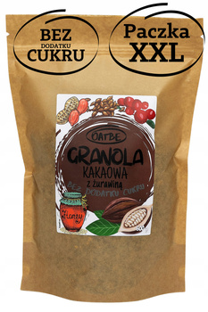OATBE Granola KAKAOWA 600g |Bez dodatku cukru |