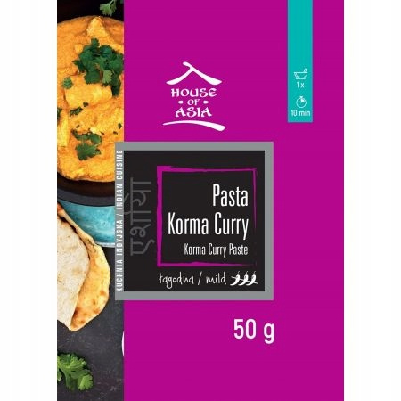 Pasta curry, chicken korma curry 50g