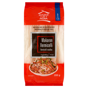 Makaron bezglutenowy nitki House of Asia 200 g