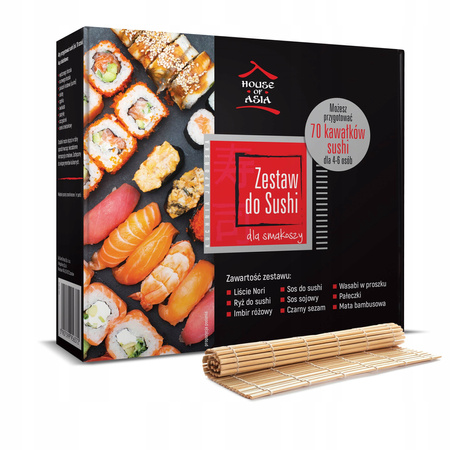 Zestaw do sushi Premium dla 4-6 osób