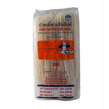 Makaron ryżowy Farmer 3mm 400g