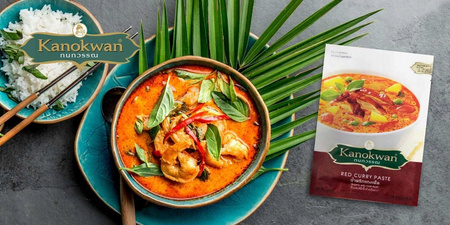 Czerwona pasta curry 50 g KANOKWAN