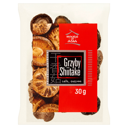 Grzyby SHITAKE Suszone 30 g