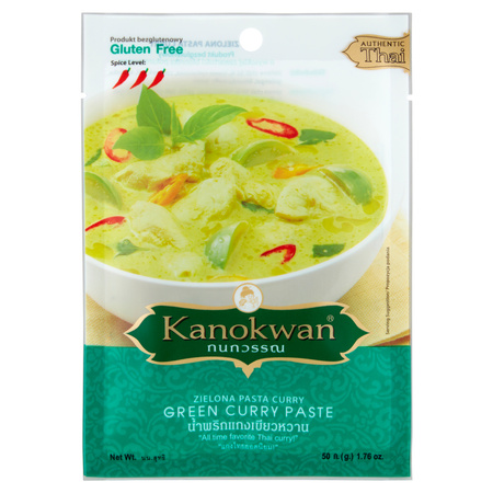 Pasta curry zielona Kanokwan bezglutenowa 50 g