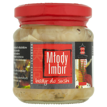 Młody imbir biały do sushi 190 g
