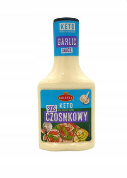Sos Roleski czosnkowy keto bez cukru 280 g