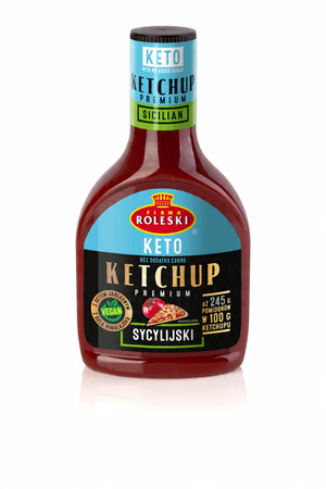 Ketchup Keto premium sycylijski do pizzy 425 g Roleski