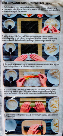 Wodorosty Nori Gold do Sushi - 10 arkuszy