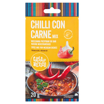 Mieszanka przypraw do dań kuchni meksykańskiej Chili Con Carne 20 g