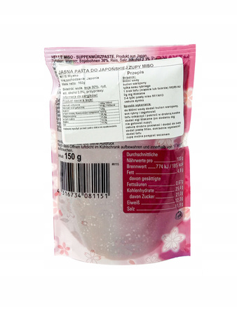 Pasta miso Miyako jasna 150g