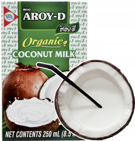 ORGANIC MLECZKO KOKOSOWE 250ml AROY-D BIO