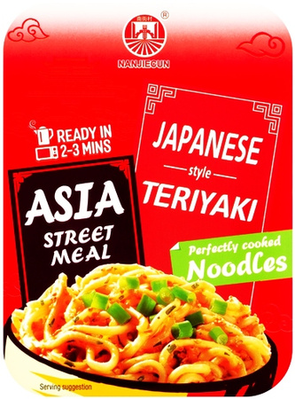 Danie w stylu azjatyckim Teriyaki z Makaronem 262g ASIA STREET MEAL