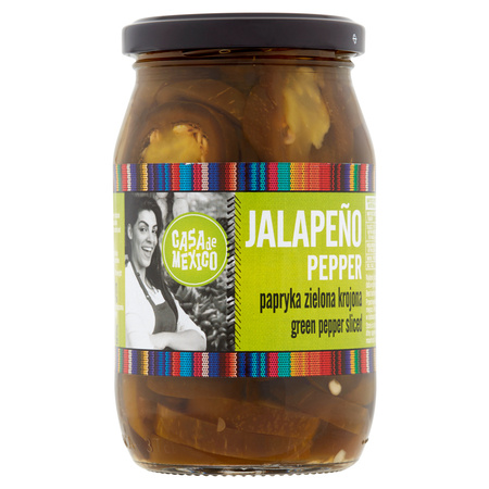 Papryka zielona jalapeno 340 g