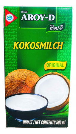 Mleczko Kokosowe Aroy-D 500 ml - Kremowy Smak Azji