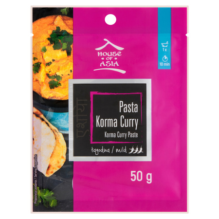 Pasta curry, chicken korma curry 50g