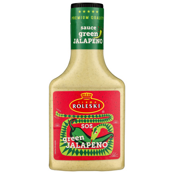 Ostry sos majonezowy Roleski z marynowaną papryką, green jalapeno 290g