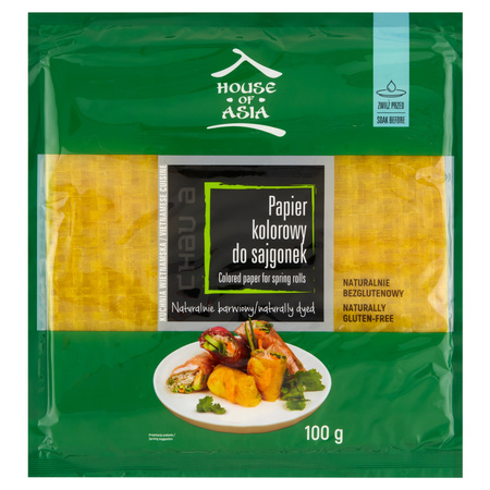 Papier kolorowy do sajgonek 100 g