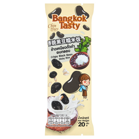 Przekąska tajska o smaku black beans sticky rice 20g Bangkok Tasty