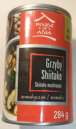 Grzyby Shiitake aromatyczne całe 284 g