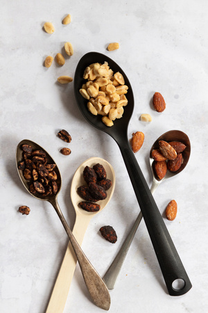 OATBE KETO Prażone migdały z erytrolem 300g | BEZ DODATKU CUKRU |