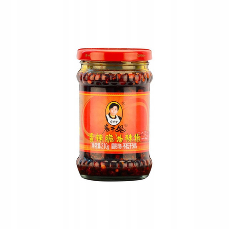 Chrupiące chili w oleju sojowym Laoganma 210 g