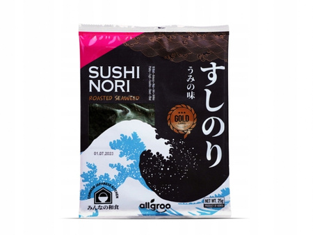 Glony Nori Gold Premium 10 szt. 25g