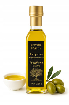 Oliwa z Oliwek 100ml Extra VIRGIN GRECKA niefiltrowana ZBIÓR 2024/25