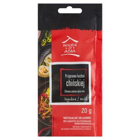Przyprawa kuchni chińskiej łagodna 20 g House of Asia