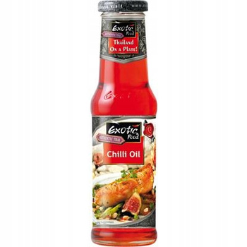 Olej z chili 250 ml Exotic Food ostry pikantny olej kuchnia azjatycka