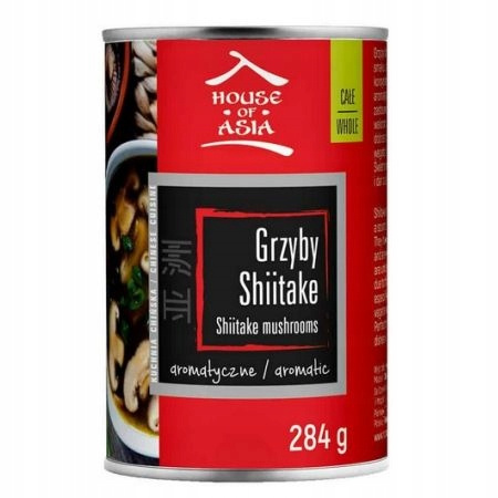 Grzyby Shiitake aromatyczne całe 284 g