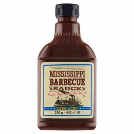 Sos barbecue słodko-łagodny 510 g Mississippi