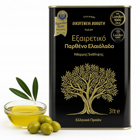 Oliwa z oliwek extra virgin Voliotis Family 3000 ml