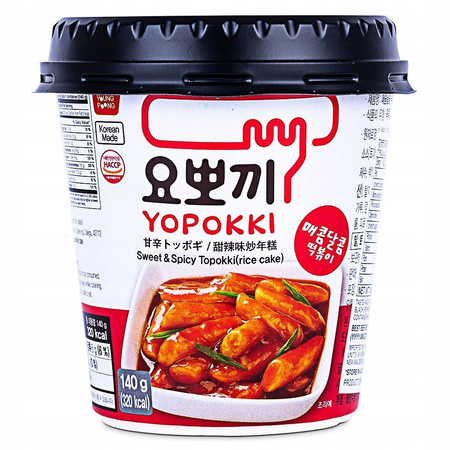 Yopokki Topokki Sweet & Spicy Cup