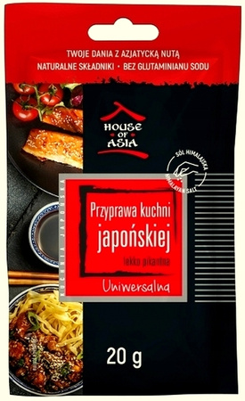 Przyprawa kuchni japońskiej lekko pikantna 20 g