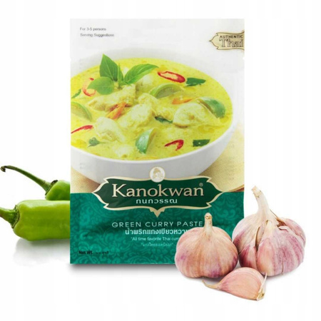 Pasta curry zielona Kanokwan bezglutenowa 50 g