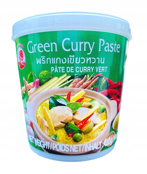 Pasta Curry zielona 200g COCK