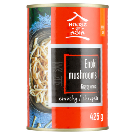 House of Asia Grzyby enoki 425 g