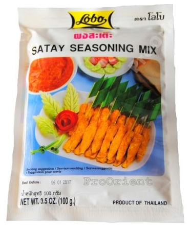 Tajska Przyprawa Marynata Do Sosu Satay Lobo 100g