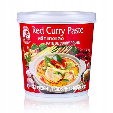 Pasta Curry Czerwona Cock Brand 400g