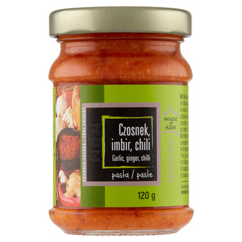 Pasta z czosnku, imbiru i chili House of Asia 120 g