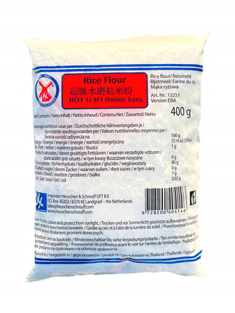 Mąka ryżowa WMILL 400g Tajlandia