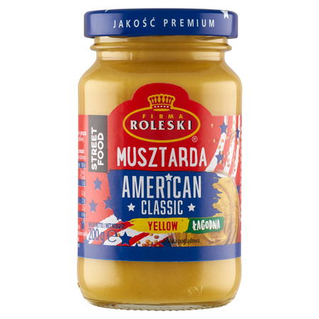 Musztarda łagodna Roleski 200 g