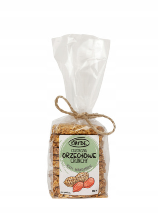 OATBE Ciasteczka orzechowe crunchy 150g