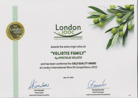 Słynna oliwa z oliwek EXTRA VIRGIN Voliotis Family 500ml