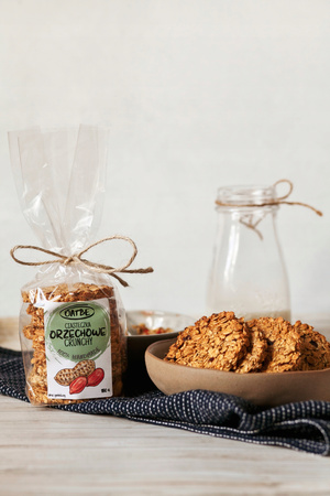 OATBE Ciasteczka orzechowe crunchy 150g