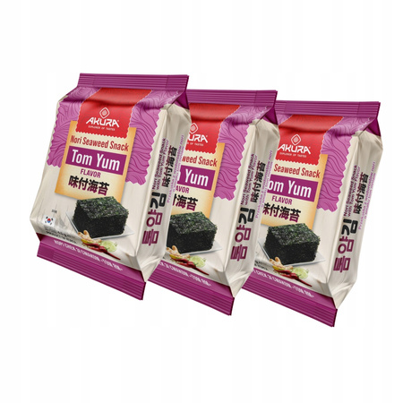 Chipsy Nori o smaku TOM YUM 4.5g AKURA