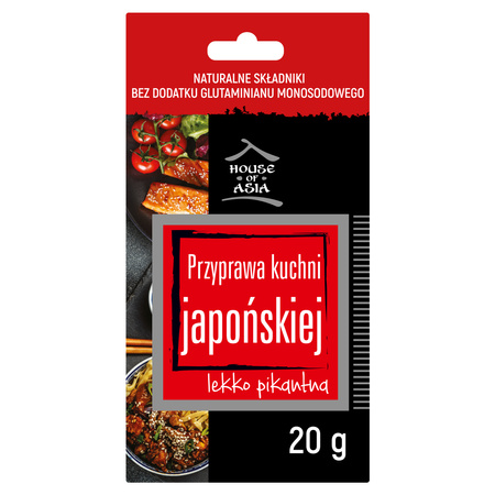 Przyprawa kuchni japońskiej lekko pikantna 20 g